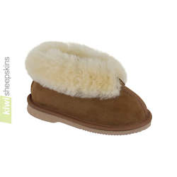 Lambskin For Baby: Kids Sheepskin Bootie Slippers
