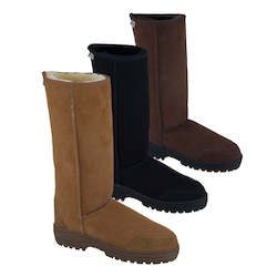 Sheepskin Boots: Tall Ultimate Sheepskin Boot: Full Calf