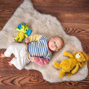 Lambskin For Baby: Kiwi Comfort Sheepskin Baby Rug