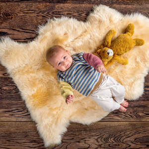 Lambskin For Baby: Babycare Sheepskin Baby Rugs (Long Wool & Short Wool)