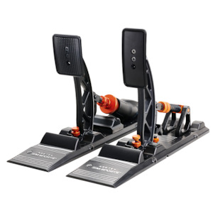 Pedals: Asetek Simsports Forte S Series Pedal Set - Throttle & Brake