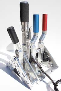 Shifters: Jinx Shifter, Anti-Roll Bar, and Brake Bias Adjuster - Silver - polyurethane gear knob