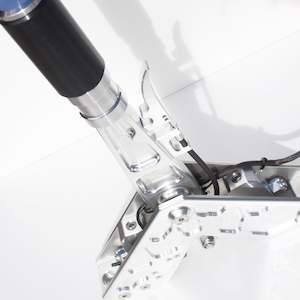 Shifters: Jinx Shifter - Silver with polyurethane gear knob