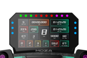 Components: MOZA Racing CM2 Digital Dash
