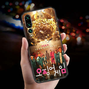 Squid Phone case Huawei P Mate P10 P20 P30 P40 10 20 Smart Z Pro Lite