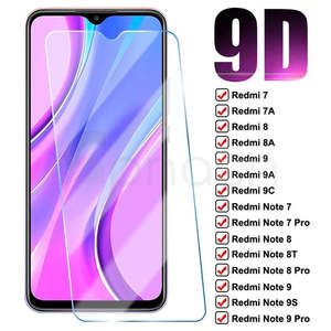 Mobiles: 9D Protection Glass For Xiaomi Redmi 9 9A 9C 8 8A 7 7A Tempered Screen Protector Redmi Note 7 8 8T 9S 9 Pro Safety Glass Film
