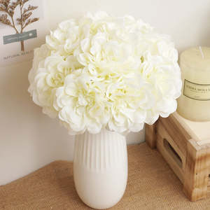 5pcs Beautiful Artificial Peony Flowers High Quality White Bouquet Wedding Home &hellip;