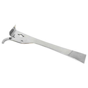 Pets: Stainless Steel Thumb Type Hive Scraper Beekeeping