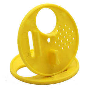Pets: 20 Pcs Beekeeping Box Design Round Plastic Beehives Nest Door Vents Bee Tools Beekeeping Equipment Supplies