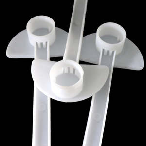 Pets: 50 Pcs Plastic Beehive Beekeeper Bee Keeping Honey Entrance Feeder Pets Feeding