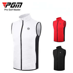 PGM Men's Golf Warm Sleeveless Vest Autumn Winter Stand Collar Golf Men Plus Cot&hellip;