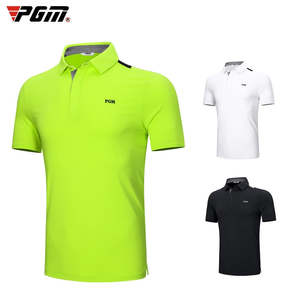 PGM Golf T Shirt Men'S Shirts Summer Short Sleeved Tops Men Breathable Elastic U&hellip;