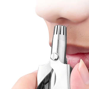 Nose Hair Trimmer For Men And Women Stainless Steel Manual Nose Hair Razor No No&hellip;