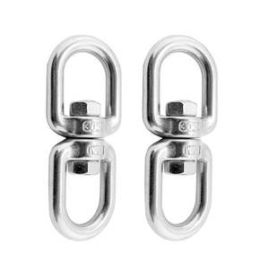 2Pc Double Ended Swivel Eye Hook 304 Stainless Steel Rotation Buckle Swivel Shac&hellip;