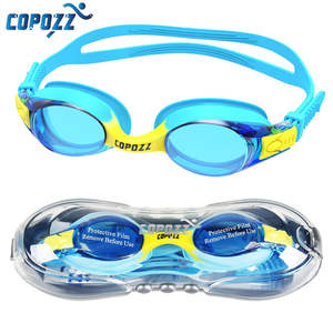 Swimwear: COPOZZ Swimming Goggles Kids Age 3-10 Waterproof Swimming Glasses