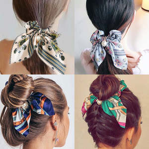 Accessories: Vintage Knot Pearls Elastic Hair Bands Sweet Headband Rubber Band Scrunchie
