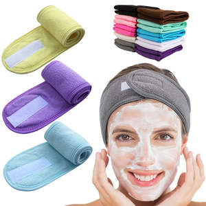 Adjustable Wide Hairband Yoga Spa Bath Shower Makeup Wash Face Headband