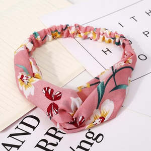 Fashion print Knot Headband Vintage Hairband