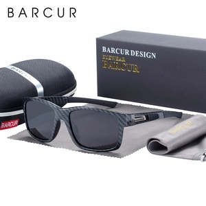 Sunglasses: BARCUR TR90 Sunglasses Men Light Weight Drving Hiking Sporting Sun Glasses for Women Eyewear Oculos Accessory