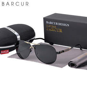 BARCUR Brand Design Fashion Polarized Men Women Classic Sunglasses Pilot Style L&hellip;