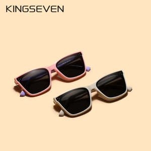 Blue Light Blocking Glasses: KINGSEVEN Brand Children Sunglasses polarized Girls Cat Design Glasses Decorative Sun Glasses For Boys Gafas De Sol UV400