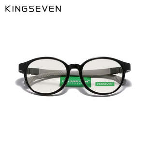 Blue Light Blocking Glasses: KINGSEVEN Children Optical Lenses Anti-blue Square Blue Light Blocking Glasses Kids TR90 Flexible Computer Gaming Clear Eyewear
