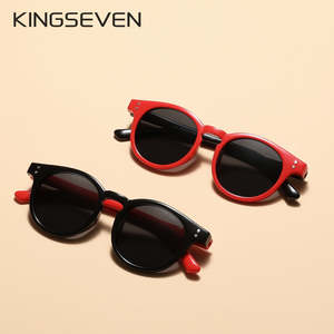 Blue Light Blocking Glasses: KINGSEVEN Round Polarized Kids Sunglasses Children Sun Glasses Fashion Boys Girls Shades Eyewear UV400