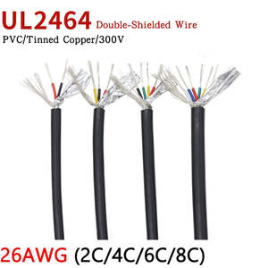 1M 26AWG UL2464 Shielded Cable 2 4 6 8 10 12 15 20 25 Cores PVC Insulated Channe&hellip;