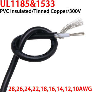 1M 28 26 24 22 20 18 16 14 12 10 AWG UL1185 1153 Shielded Wire Signal Cable Chan&hellip;
