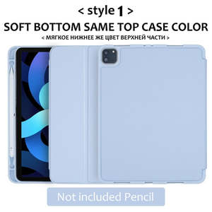 2021 Pro 12.9 5th silicone case with pencil holder