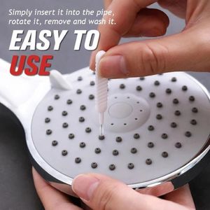 10pcs Shower Head Cleaning Brush Washing Anti-clogging