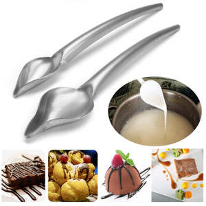 Household Items: Sauce Plating Art Pencil Dessert Decorating Painting Pencil Spoon