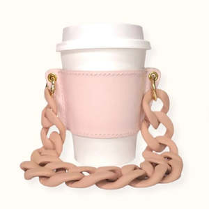 Household Items: 350ml Chain Portable Coffee Cup Holder