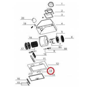 Diffuser Robinhood Rangehood Lamp Cover RPA