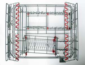 Dishwasher Parts: Basket Eurotech Dishwasher Dish Drawer
