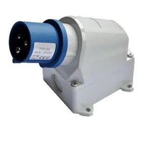 Caravan Plugs: Inlet Kripal 16 Amp IP67 Angled