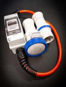 Power Cords: Lead Tiny House Check Meter 16 Amp