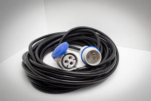 Power Cords: Supply Lead Caravan Heavy Duty Rubber IEC309