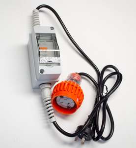 Power Cords: Adapter Lead Etech 10 amp to 15 Amp