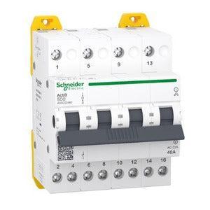 Changeover Schneider 40 Amp 4 Pole Acti9