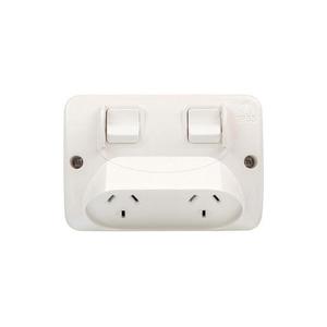 Pdl: Power Point PDL Double 10 Amp Weatherproof