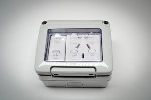 Exterior Power Point for Caravans 10 Amp