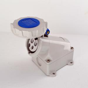 Caravan Switches Sockets: Socket Kripal 16 Amp Surface IP67 Angled