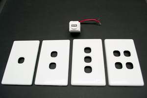 Bargains: Sockets HEM USB 5VDC 2.4 Amp 1-4 Gang