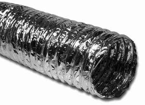 Rangehood Ducting: Ducting 150mm Aluminium Rangehood Flexible