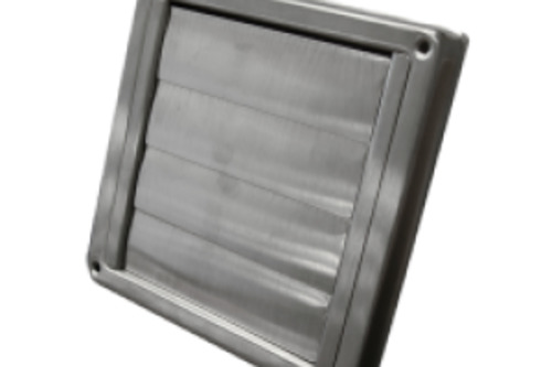 Rangehood Ducting: Grille Simx 125mm Rangehood Shutter Grille Grey