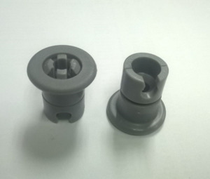 Wheel Whirlpool Dishwasher Basket for Square Rail