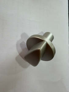 Knob Indesit Gas Burner Champagne KD6G35X