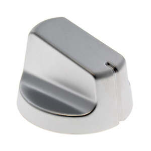 Knob Indesit Gas Burner Silver Plastic IPG