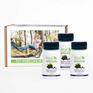 Frontpage: Blackcurrant Skin Extract  - 3 Pack